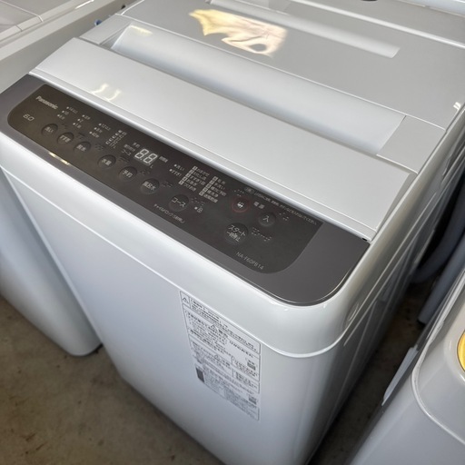 【洗濯機冷蔵庫まとめ買いの方は送料設置無料！】【6kg】【2021年製】洗濯機　パナソニック　Panasonic NA-F60PB14