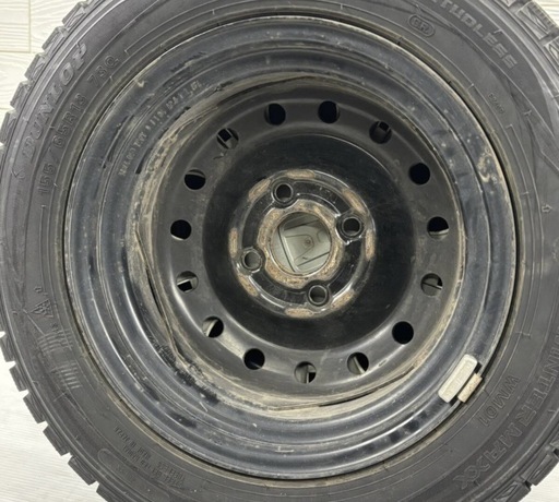 4本 155/65 R13 15年製 WINTER MAXX スタッドレスタイヤ DUNLOP WM01