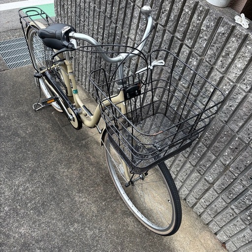 26インチ　3段切替　アサヒ　CARG（カーグ）　自転車　ママチャリ　