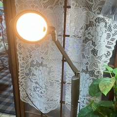 電気スタンド（高さ約125cm）の画像