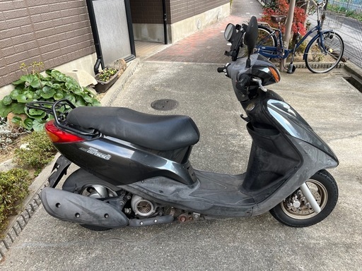 [取引中]原付125cc アクシストリート 実働品 大阪八尾市発 自賠責残4年以上　書類あり