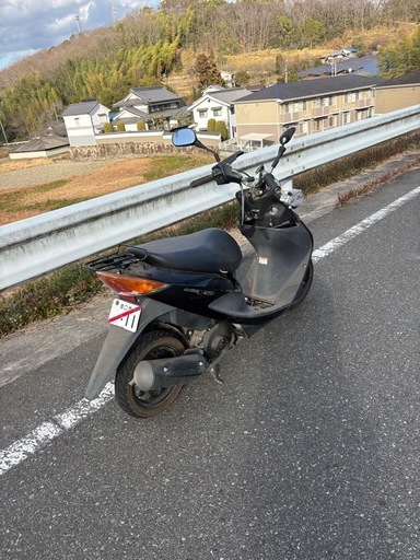 絞りハンドル！実動 v50 スズキ アドレス 事故現状