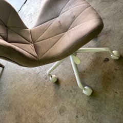 ¥0/09/チェア/椅子/ブラウン/高さ調整機能付きの画像