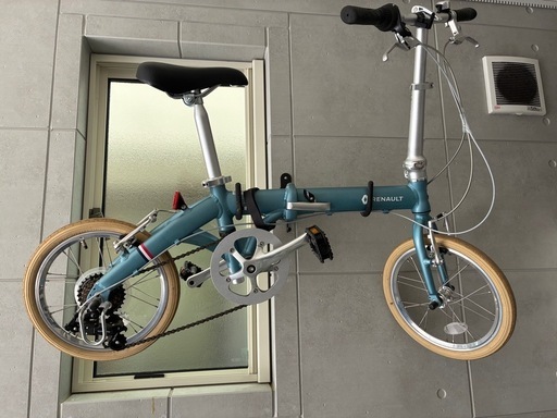 美品　ルノー折り畳み自転車　16インチ