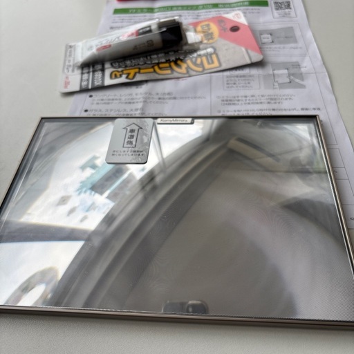 （新品）コミー Komy FFミラー 車出口F15車出口 (屋外可) 接着タイプ