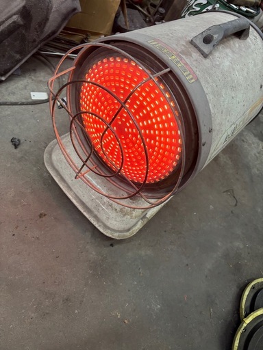 ジェットヒーター?SH175EX屋外ストーブ