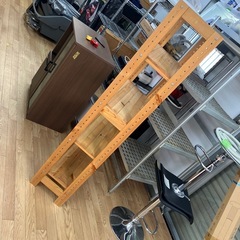 🉐パイン材　ユニットシェルフ　5段　ラック　収納家具　物置　の画像