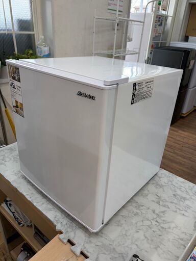 1ドア冷蔵庫 アビテラックス 2021年製 AR-49 45L キッチン家電 【安心の3ヶ月保証】?自社配送時?代引き可?(現金、クレ