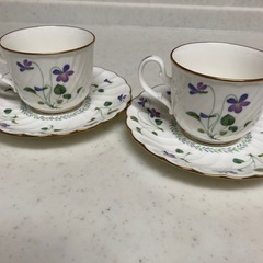 0円！ノリタケティーカップ2セットの画像