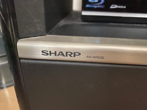 テレビ台シャープAQUOS 　AN-AR530　シアターラック　取り説、リモコン付き