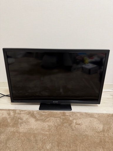 【値下げ交渉⭕️】24インチ  SHARP液晶テレビ 5年保証付き