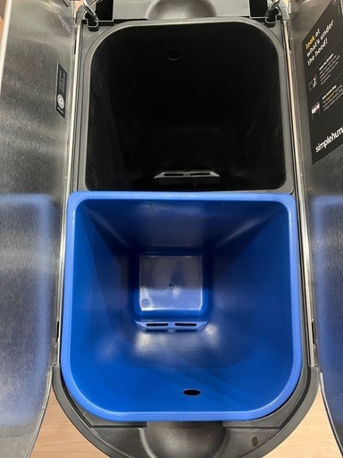 【⭐︎値引きしました⭐︎】Simplehuman シンプルヒューマン ゴミ箱 40リットル バタフライ ステップカン  ステンレス ダストボックス