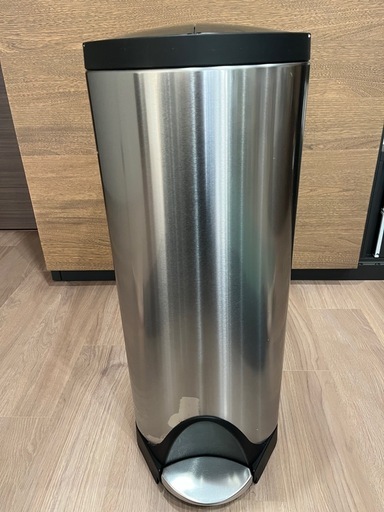 【⭐︎値引きしました⭐︎】Simplehuman シンプルヒューマン ゴミ箱 40リットル バタフライ ステップカン  ステンレス ダストボックス
