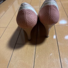 春色のパンプスの画像