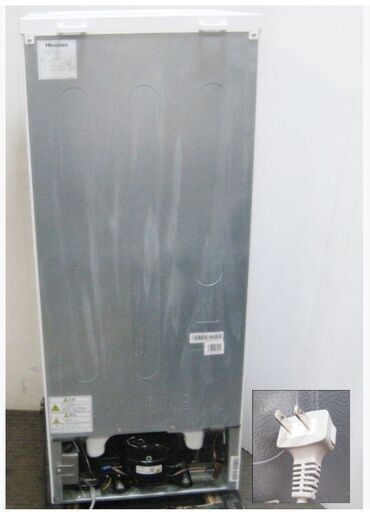 2ドア　冷蔵庫　120L　HR-B1202　動作良好　2021年製　3ヶ月保証　エディオンオリジナル　ホワイト　一人暮らし　Hisen