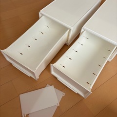 ニトリ引出し収納の画像