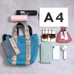 ロゴテープメッシュ 2WAY トートバッグ A4対応の画像