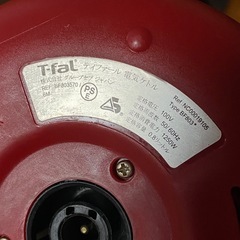 T-faL 電気ケトル 赤の画像
