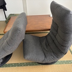 座椅子　2個の画像