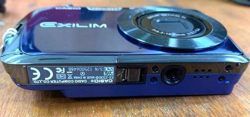 CASIO EXILIM ZOOM EX-Z330 BE ブルー デジタルカメラ 1210万画素 カシオ デジカメ  札幌市 北区 屯田店