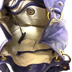 TORY BURCH  /トリーバーチ/フリンジトートバッグ/レザー/ハンドバッグの画像