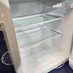 ◆ ハイアール 冷蔵庫  ◆ クリーニング済み！ 21年製 2ドア 85L 右開き 冷凍 1人暮らしの画像
