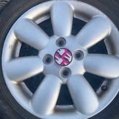 明日、取引希望
155/65/14 ラパンhe22sホイールの画像