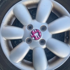 明日、取引希望
155/65/14 ラパンhe22sホイールの画像