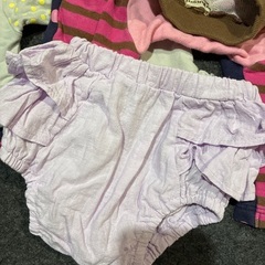 おまけつき ミキハウス 70 サイズ ズボン2枚の画像