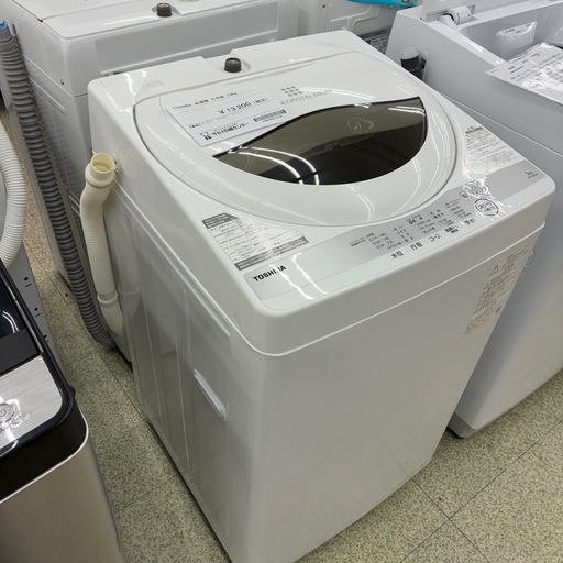 リユースのサカイ東金店　TOSHIBA 洗濯機　21年製　5kg TJ17050