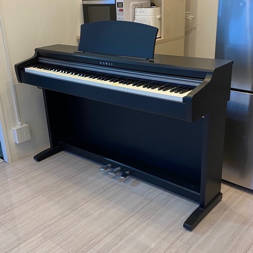 訳ありKAWAI 電子ピアノ CN23B 注文 88鍵 黒 2011年製 札幌市白石