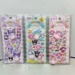 【大人気】サンリオ　おしりシール　もちもち　ドロップシール　3枚セットの画像