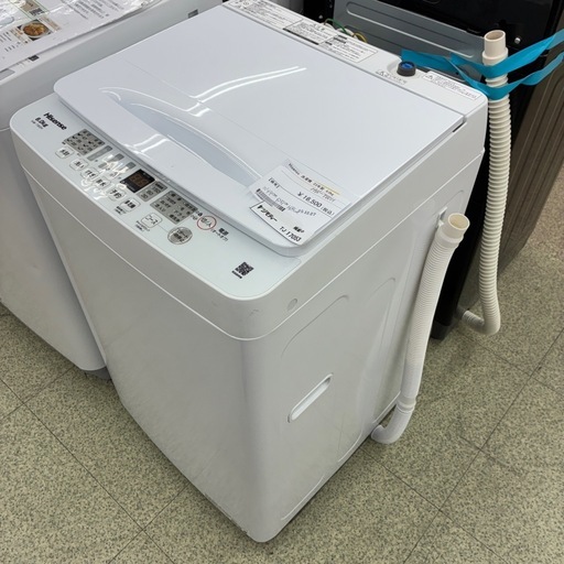 リユースのサカイ東金店　Hisense 洗濯機　23年製　6kg TJ17053 リユースのサカイ東金店 Hisense 洗濯機 23年製 6kg TJ17053