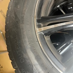 215/65r16スタッドレスタイヤ とアルミホイール4本の画像