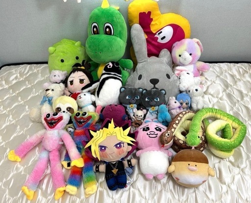 即購入OK】キャラクターぬいぐるみマスコットセットまとめ売り 27個