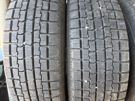 2021年製ice FRONTAGE スタッドレスタイヤ 4本　185/70R14 バリ山