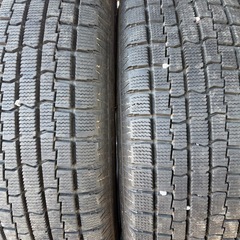 2021年製ice FRONTAGE スタッドレスタイヤ 4本　185/70R14 バリ山の画像
