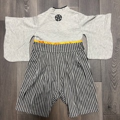 【新品未使用】ベビー袴　80サイズの画像