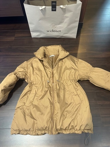 w closetコートゴールドブラウン系
