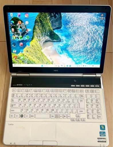 人気 NEC ノートPC Corei7 8GB SSD Office2024 BD Blu-ray Windows11