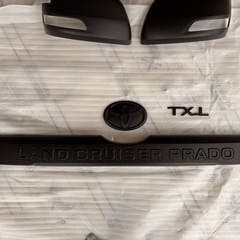 プラド　150 後期 グリル&ガーニッシュセット　チッピング　ラプター　塗装済みの画像