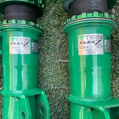 LA600S タントカスタム　テインFLEXZ車高調　美品　リヤ1本減衰調整ダイヤル外れているの画像