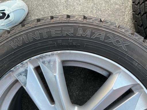 スタッドレスタイヤ[195/55R16-WINTER MAXX ]+ホンダCR-Z純正ホイール