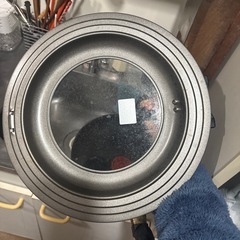 ガス火対応 不粘フライパン 約24～25cm ＋ 汎用フタ（25～32cm対応）の画像