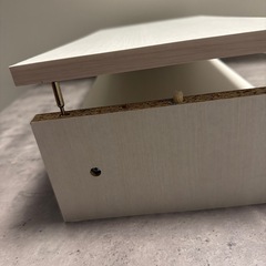 モニタースタンド　オフホワイトの画像