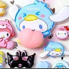 【大人気】サンリオ　おしりシール　もちもち　ドロップシール　3枚セットの画像