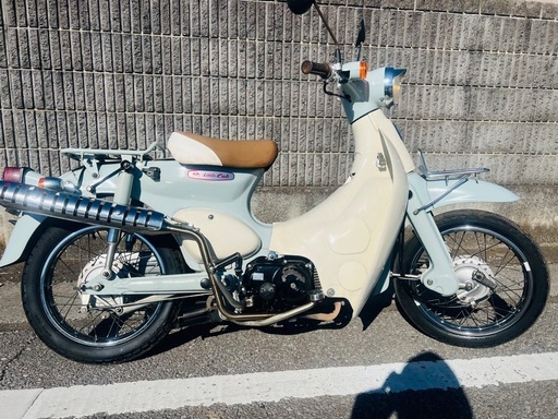 リトルカブFI 4速　50cc 原付 38,000km　純正マフラー付き値下げ　10万円から9万円