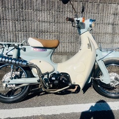 リトルカブFI 4速　50cc 原付 38,000km　純正マフラー付きの画像