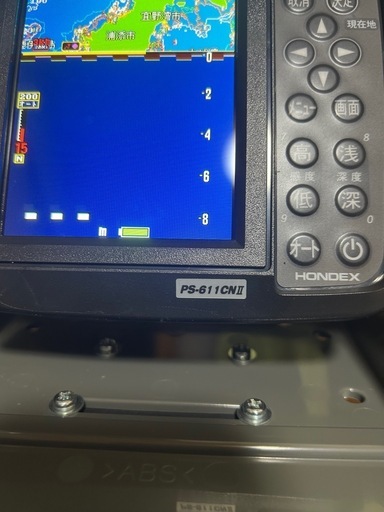 ホンデックス魚群探知機　　　　新品未使用