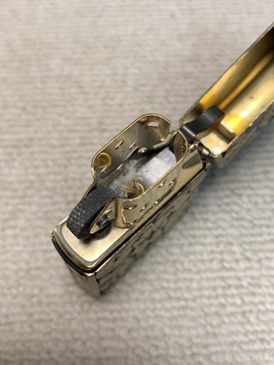 エングレービング　ジッポー　彫金　